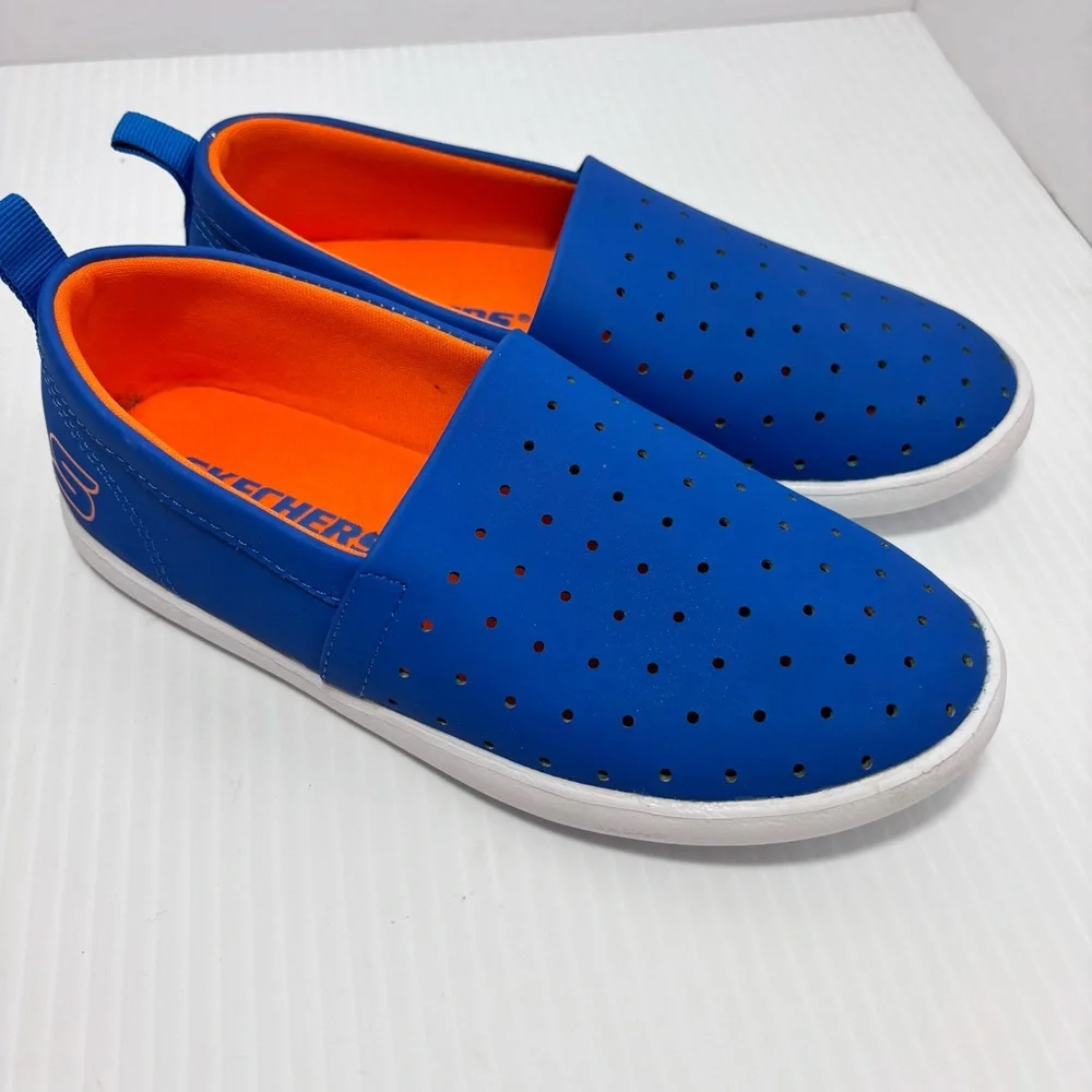 Skechers Slip on lightweight Blue kid Shoes‎ Size US 13